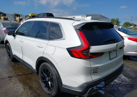 2024 Honda Cr-V Hybrid Sport-L z USA, uszkodzony, nr VIN 7FARS5H81RE023640